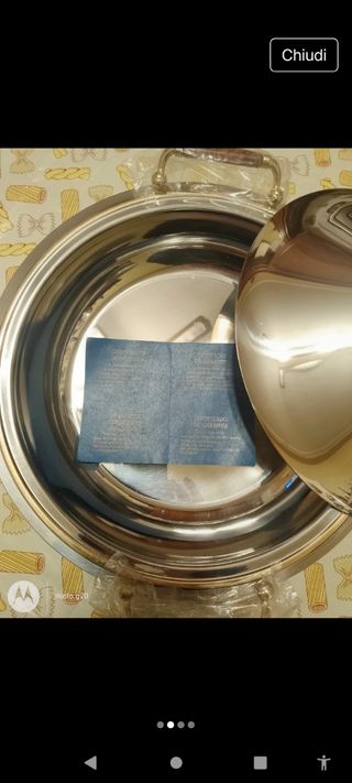 Servizio da portata acciaio inox 18/10
