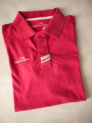 Polo ETIQUETA NEGRA rossa