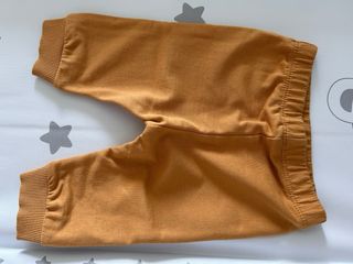 Pantaloni neonato, color senape