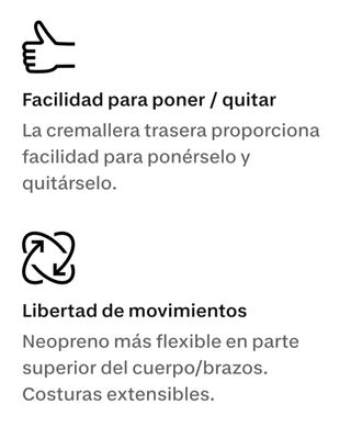 Neopreno Olaian talla L - surf