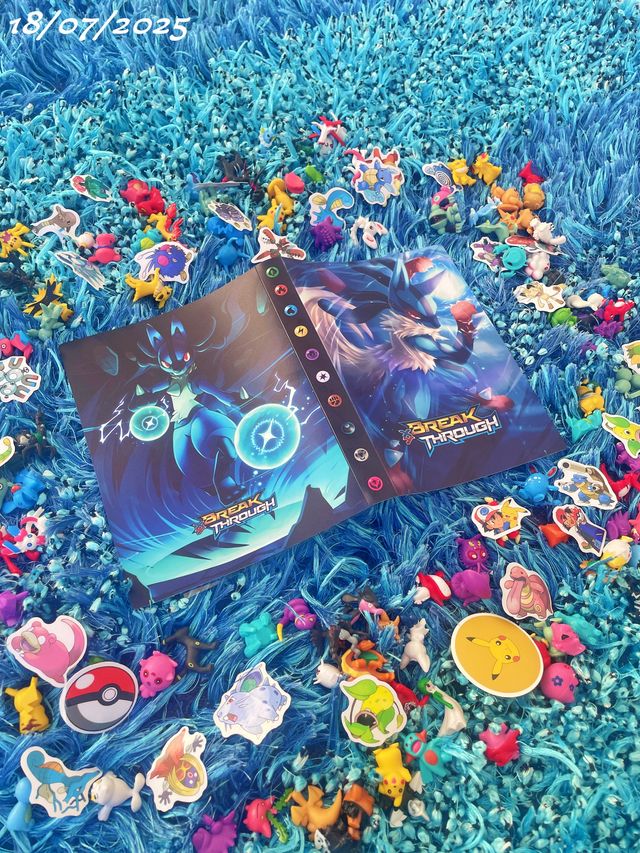 album pokemon lucario reflectante 240 cartas