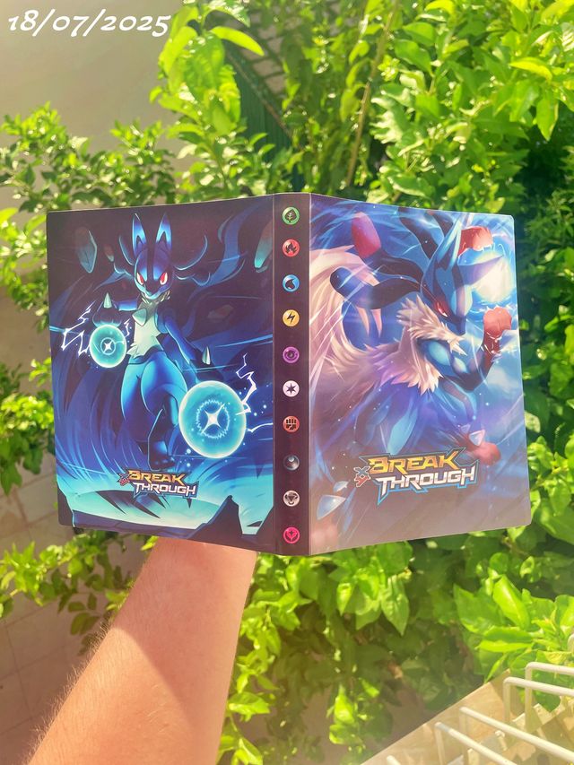 album pokemon lucario reflectante 240 cartas