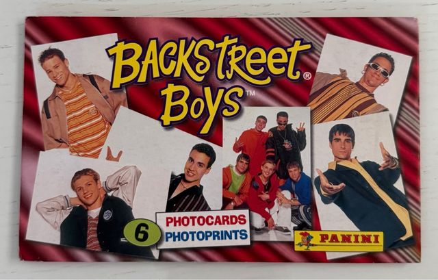Sobre de cromos sin abrir Backstreets Boys