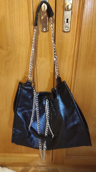 Bolso negro Stradivarius - Gran tamaño