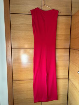 Vestido rojo graduación
