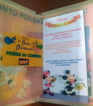 VHS La Bella Durmiente (Disney) sello Holograma