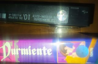 VHS La Bella Durmiente (Disney) sello Holograma