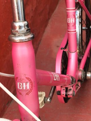 Bicicleta BH vintage rosa