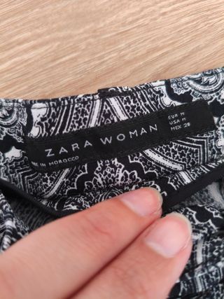 Lote 3 Pantalones verano Mango/Zara/Camaïeu M