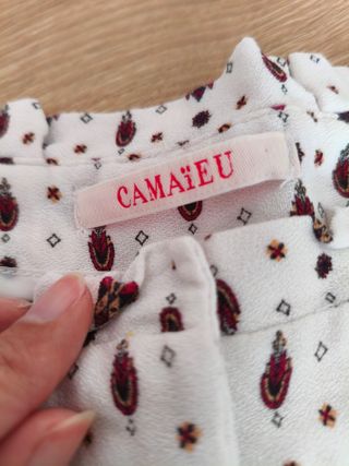 Lote 3 Pantalones verano Mango/Zara/Camaïeu M