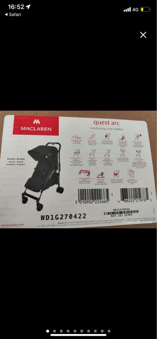 Silla paseo Maclaren Quest