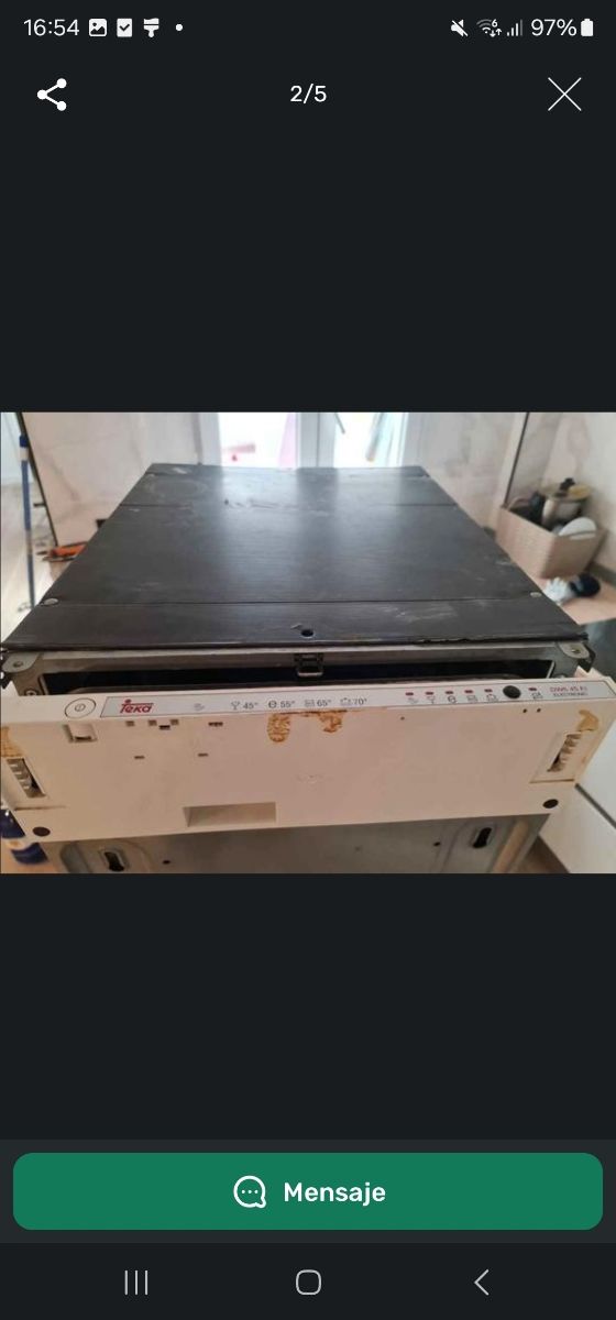 Lavavajillas Teka usado dw6-45 FL integrable