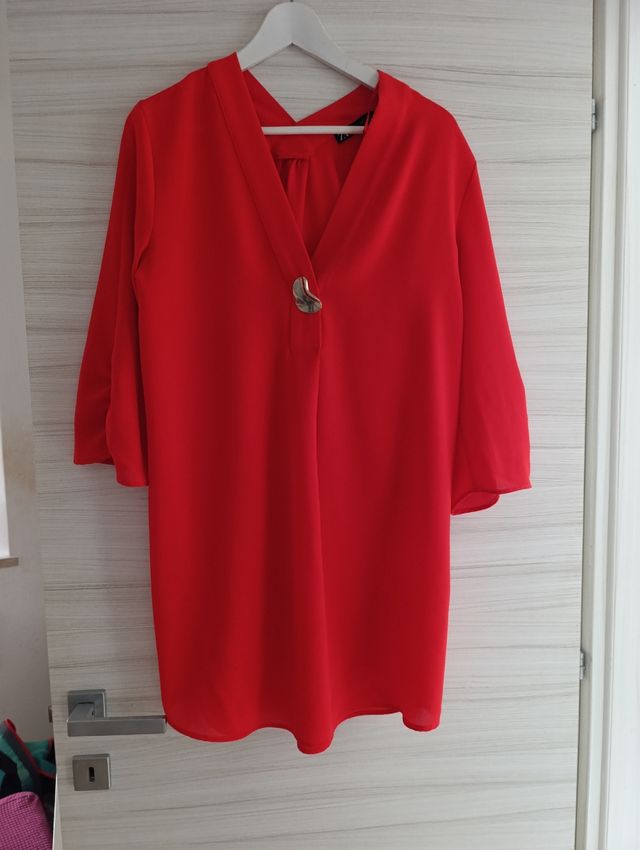 Blusa Zara arancione tg S