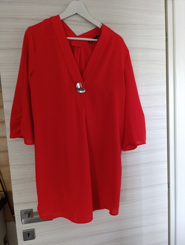 Blusa Zara arancione tg S