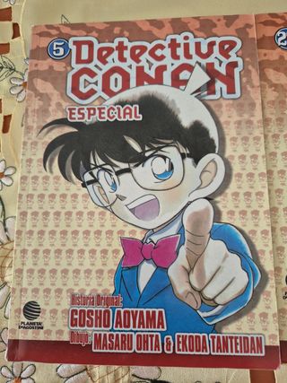 Lote manga comics detective conan