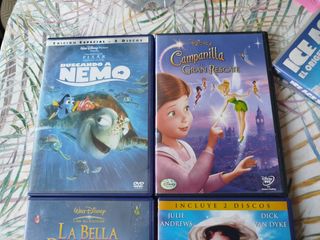4 Películas Disney DVD