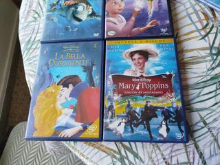4 Películas Disney DVD