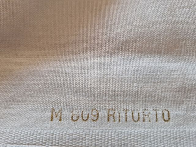 2 lenzuola in cotone nuove fatte a mano