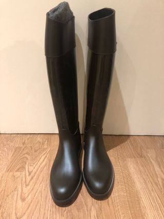 Botas lluvia Max&Co. marrón chocolate