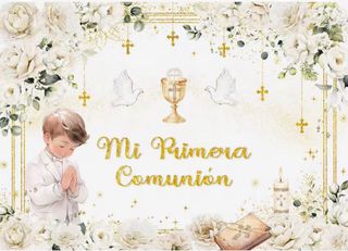 Fondo Primera Comunión Niño