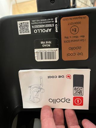 Silla coche Be Cool Apollo 0-3 años