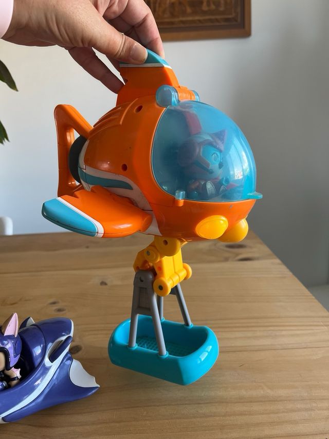 Super Wings: Juguetes de Avión y Submarino