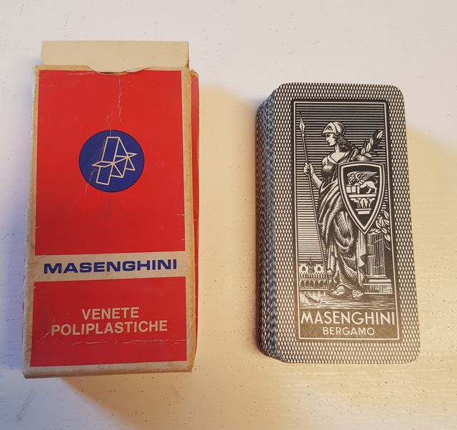 Masenghini 40 carte Venete N.16 Mazzo epoca 70'