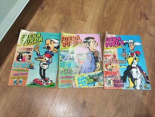 Tres primeras Fuera Borda Revista de Humor