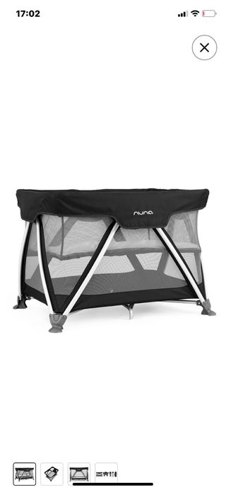 Cuna viaje Nuna azul navy