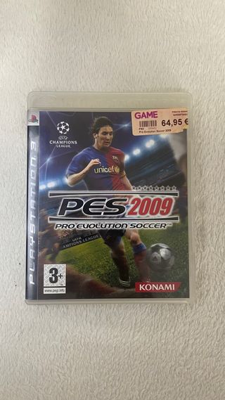 PES 2009 (Pro Evolution Soccer) PS3