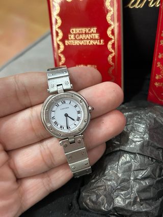 Reloj Cartier Santos de mujer