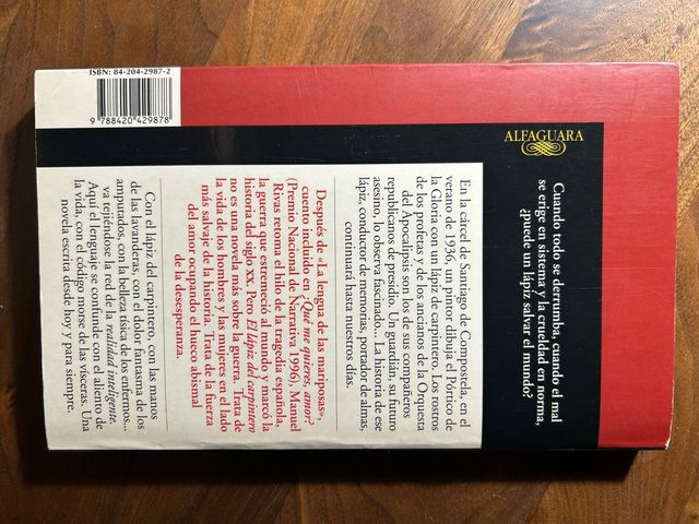 EL LAPIZ DEL CARPINTERO