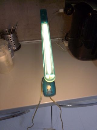Lampada da tavolo Artemide verde micro light 