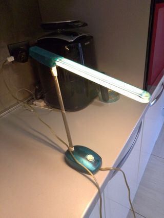 Lampada da tavolo Artemide verde micro light 