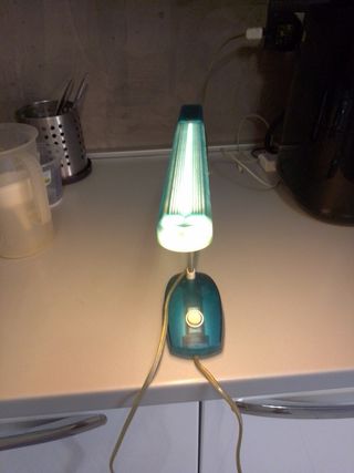 Lampada da tavolo Artemide verde micro light 
