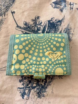 Cartera Roxy - Verde y Amarilla