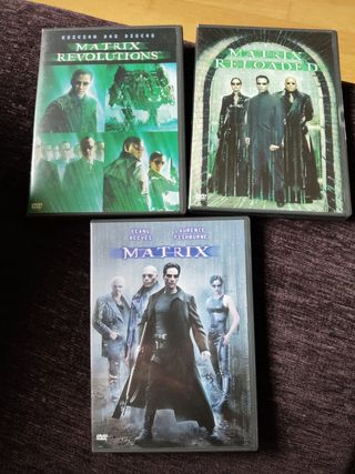 DVDs Matrix - Trilogía