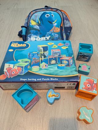 Bloques Puzzle Buscando a Nemo