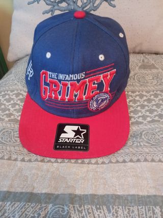 Gorra Starter Grimey azul y roja