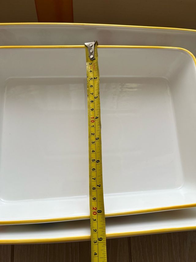 2 teglie Thun Country rettangolari