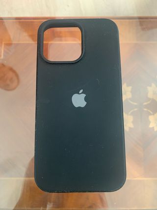 Funda silicona negra iPhone 14 Pro Max