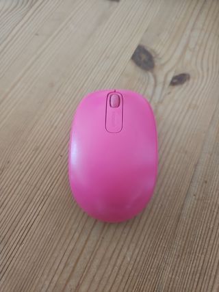 Ratón inalámbrico Microsoft rosa
