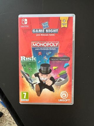 Game Night Nintendo Switch - Monopoly, Risk, Trivi