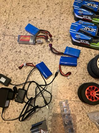 Lote RC: WLtoys gasolina & eléctrico