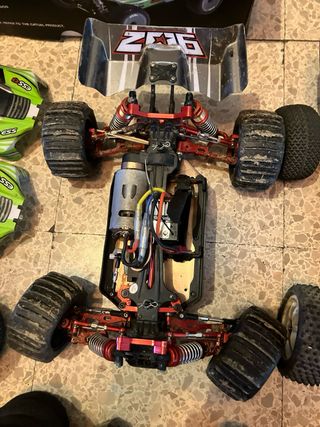 Lote RC: WLtoys gasolina & eléctrico