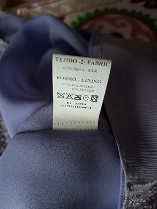 Top seda Purificación García - Lila