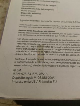 lengua castellana y literatura  1 bachillerato