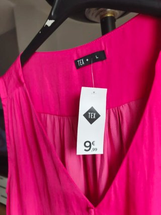 Blusa fucsia TEX - Talla L