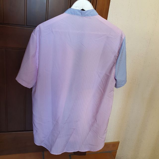 Camisa bicolor rayas - Unisex