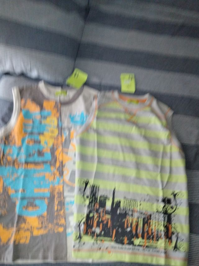 2 Camisetas niño talla 16